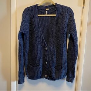 Free People Knit Cardigan Sweater